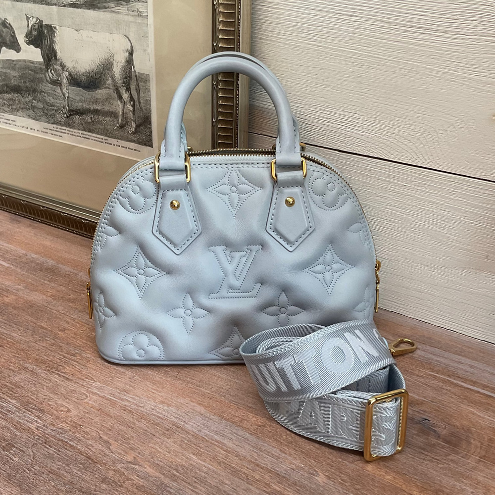 Louis Vuitton BubbleGram Alma BB - Periwinkle Blue